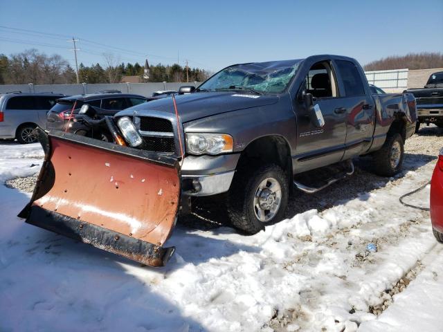 3D7KS28D15G821526 - 2005 DODGE RAM 2500 ST SILVER photo 1