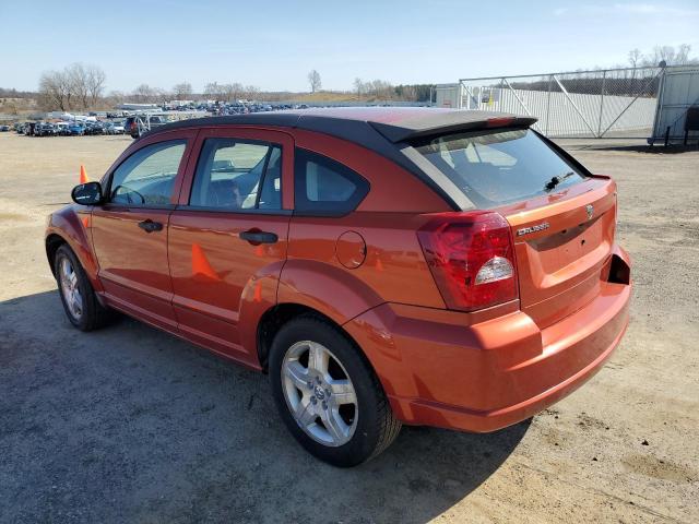 1B3HB48B57D350349 - 2007 DODGE CALIBER SXT ORANGE photo 2