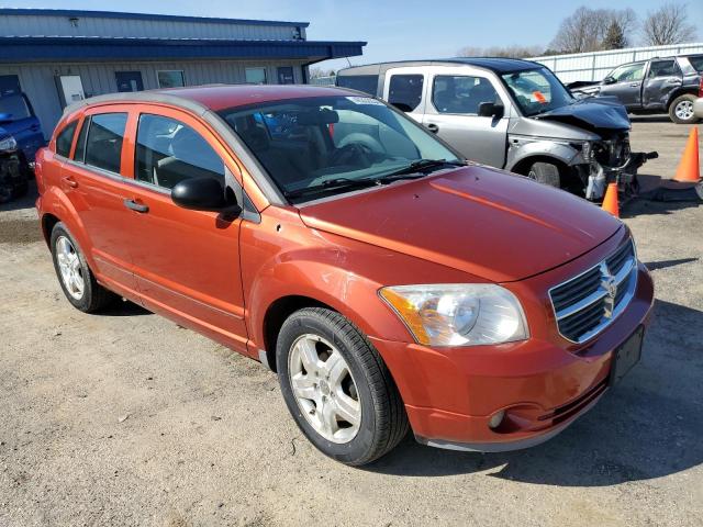 1B3HB48B57D350349 - 2007 DODGE CALIBER SXT ORANGE photo 4