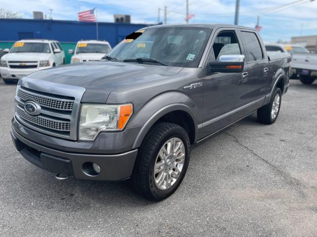 1FTPW14V59FA79958 - 2009 FORD F150 SUPERCREW GRAY photo 2