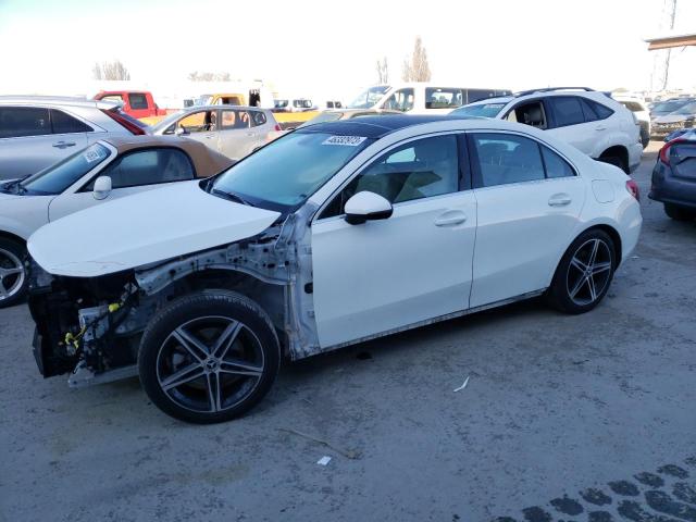 WDD3G4FB5KW005886 - 2019 MERCEDES-BENZ A 220 4MATIC WHITE photo 1