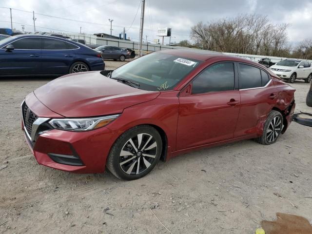 3N1AB8CV5PY244119 - 2023 NISSAN SENTRA SV MAROON photo 1