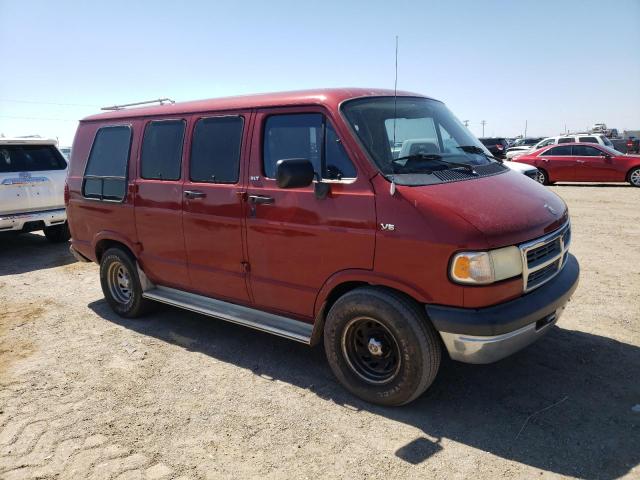 2B6HB21X3SK515472 - 1995 DODGE RAM VAN B2500 RED photo 4