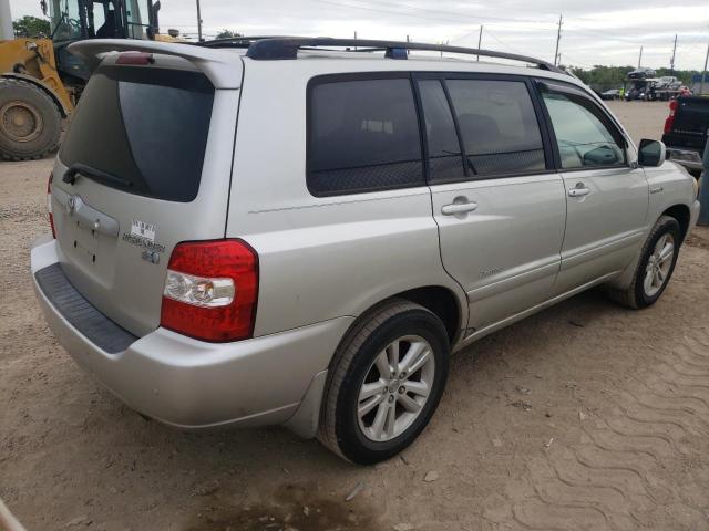 JTEDW21A760013013 - 2006 TOYOTA HIGHLANDER HYBRID SILVER photo 3