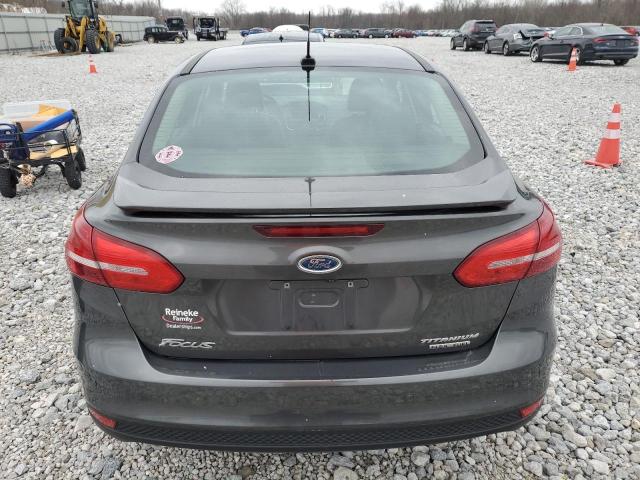 1FADP3J20FL312279 - 2015 FORD FOCUS TITANIUM GRAY photo 6