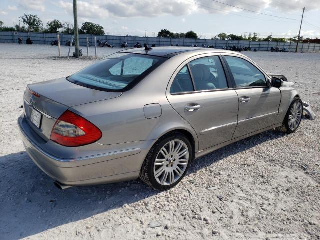 WDBUF56X77B139248 - 2007 MERCEDES-BENZ E 350 BEIGE photo 3