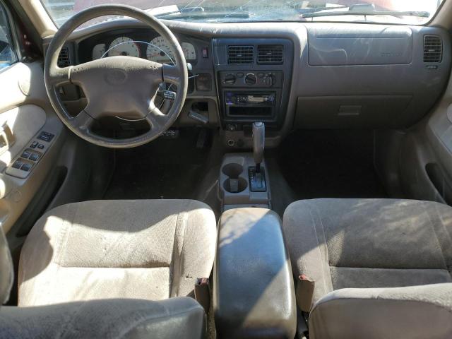 5TEGN92N34Z356123 - 2004 TOYOTA TACOMA DOUBLE CAB PRERUNNER RED photo 8