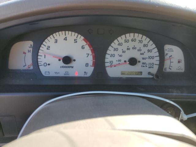 5TEGN92N34Z356123 - 2004 TOYOTA TACOMA DOUBLE CAB PRERUNNER RED photo 9