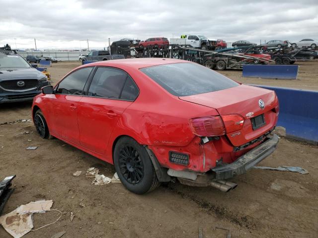 3VWDP7AJ9CM318999 - 2012 VOLKSWAGEN JETTA SE RED photo 2