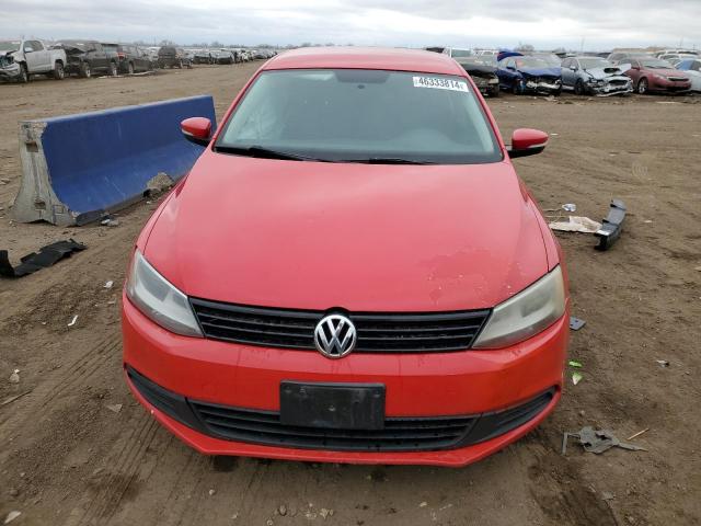 3VWDP7AJ9CM318999 - 2012 VOLKSWAGEN JETTA SE RED photo 5