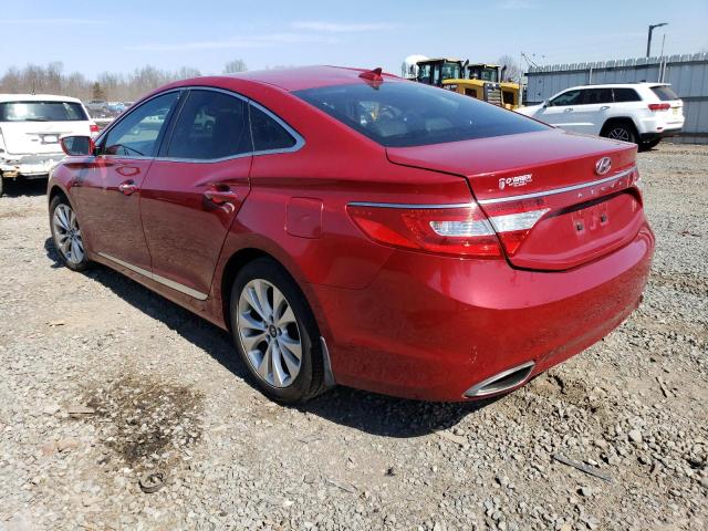 KMHFG4JG6DA309153 - 2013 HYUNDAI AZERA RED photo 2