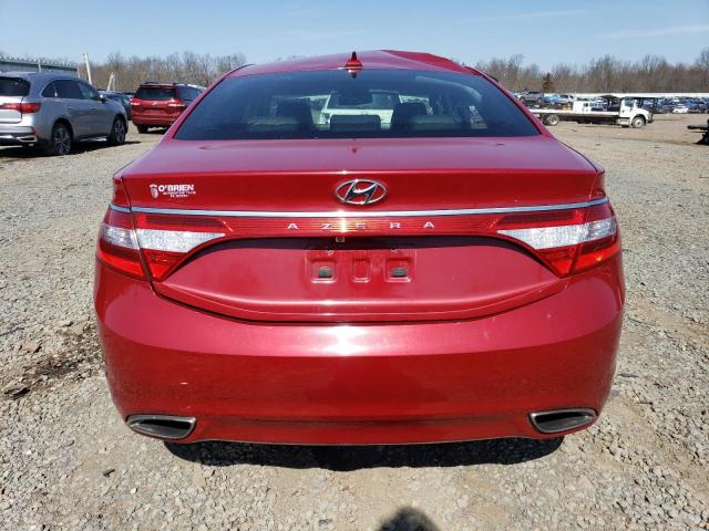 KMHFG4JG6DA309153 - 2013 HYUNDAI AZERA RED photo 6