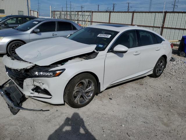 1HGCV1F4XJA144277 - 2018 HONDA ACCORD EX WHITE photo 1