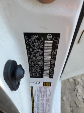 JTDKARFP9H3021728 - 2017 TOYOTA PRIUS PRIM თეთრი ფოტო 12