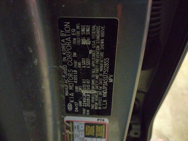 KNDJP3A51J7512855 - 2018 KIA SOUL + GRAY photo 12