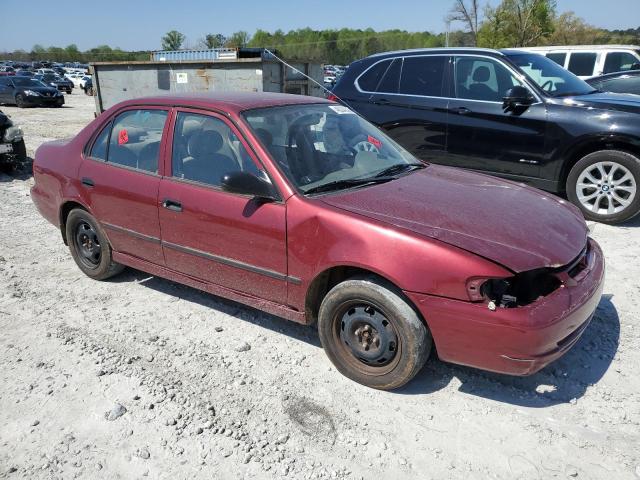 1NXBR12E7YZ396148 - 2000 TOYOTA COROLLA VE MAROON photo 4