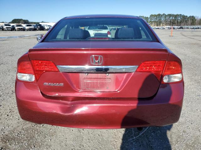 2HGFA1F64AH513145 - 2010 HONDA CIVIC LX-S 勃艮第红 照片 6