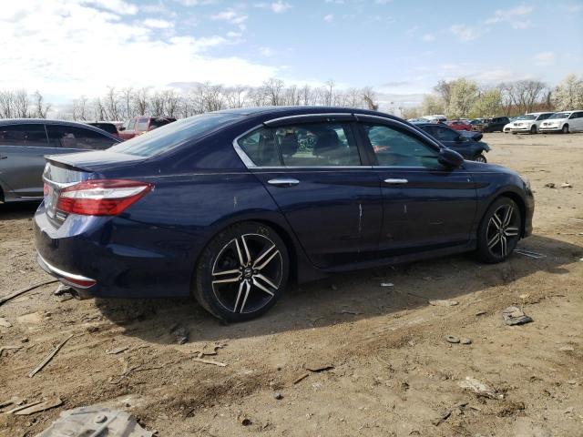 1HGCR2F14HA073877 - 2017 HONDA ACCORD SPORT SPECIAL EDITION BLUE photo 3