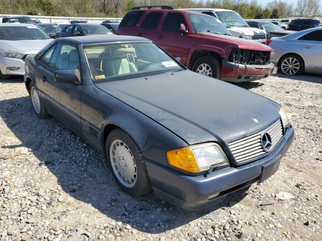 WDBFA66E1MF018649 - 1991 MERCEDES-BENZ 500 SL BLUE photo 4