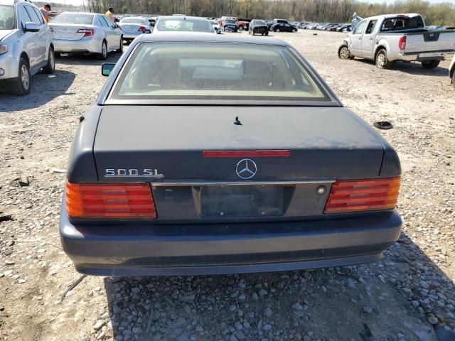 WDBFA66E1MF018649 - 1991 MERCEDES-BENZ 500 SL BLUE photo 6