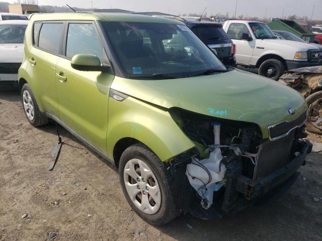 KNDJN2A26E7707149 - 2014 KIA SOUL GREEN photo 4