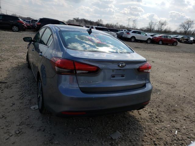 3KPFL4A88HE036518 - 2017 KIA FORTE EX GRAY photo 6