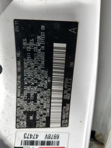 5TDKK3DC4BS115354 - 2011 TOYT SIENNA LE 白色 照片 13