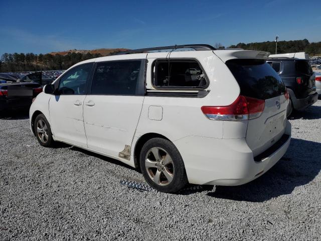 5TDKK3DC4BS115354 - 2011 TOYT SIENNA LE 白色 照片 2