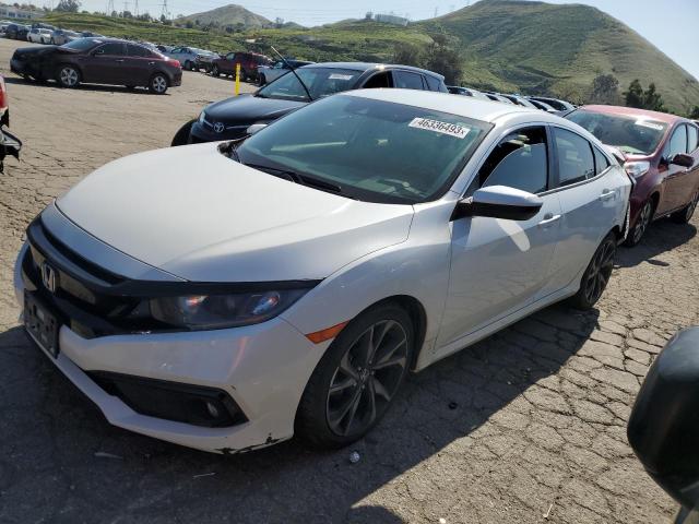 2HGFC2F80KH583986 - 2019 HONDA CIVIC SPORT 白色 照片 1