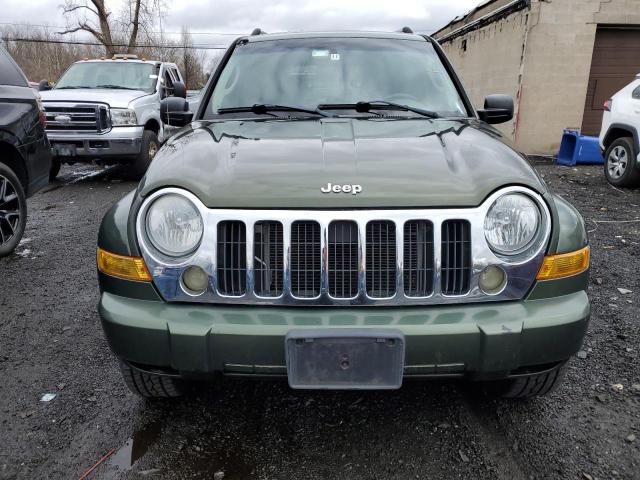 1J4GL58K86W228238 - 2006 JEEP LIBERTY LIMITED GREEN photo 5