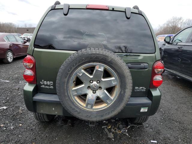 1J4GL58K86W228238 - 2006 JEEP LIBERTY LIMITED GREEN photo 6