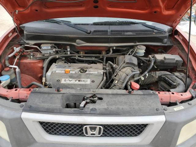 5J6YH183X5L005240 - 2005 HONDA ELEMENT LX ORANGE photo 12