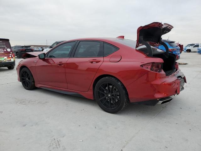 19UUB6F5XMA011607 - 2021 ACURA TLX TECH A RED photo 2