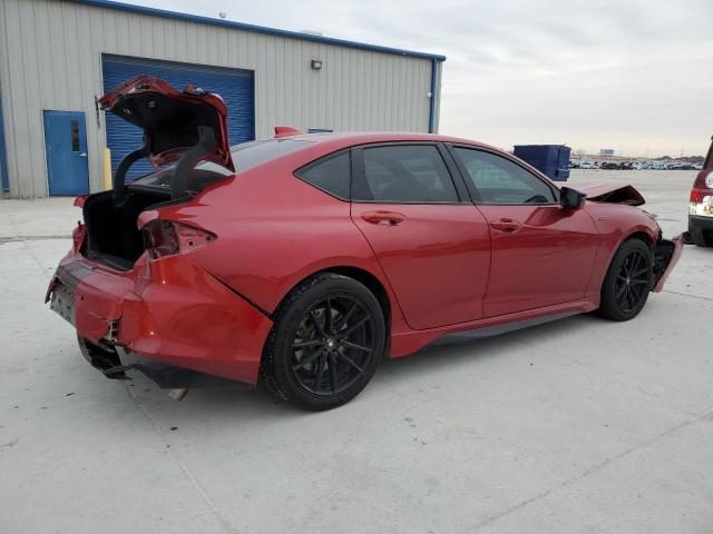 19UUB6F5XMA011607 - 2021 ACURA TLX TECH A RED photo 3
