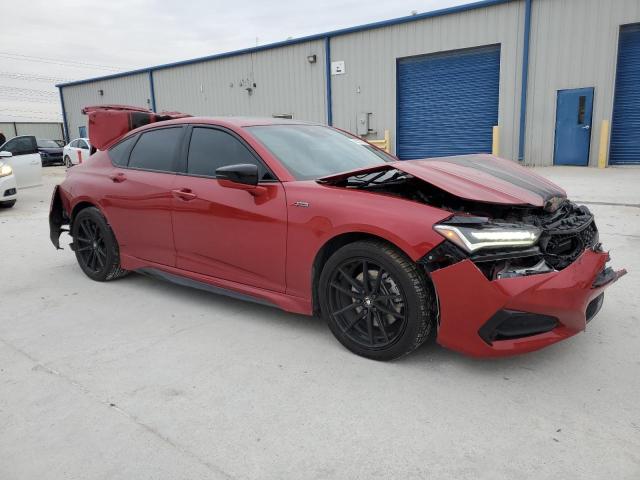 19UUB6F5XMA011607 - 2021 ACURA TLX TECH A RED photo 4