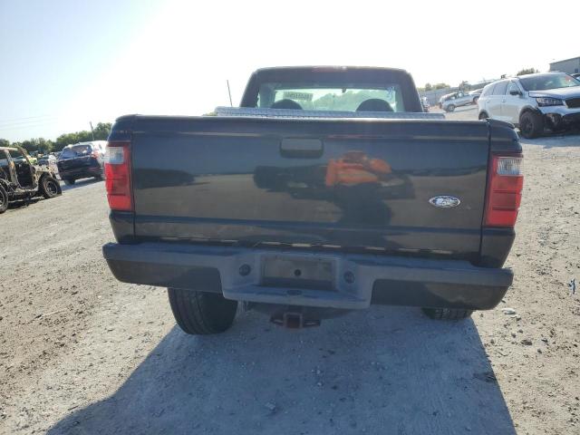 1FTYR10U93PA96725 - 2003 FORD RANGER BLACK photo 6