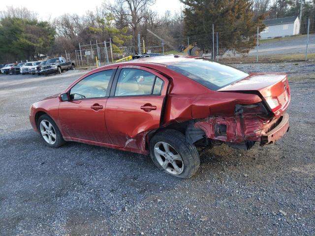 4A3AB56F59E001617 - 2009 MITSUBISHI GALANT ES MAROON photo 2