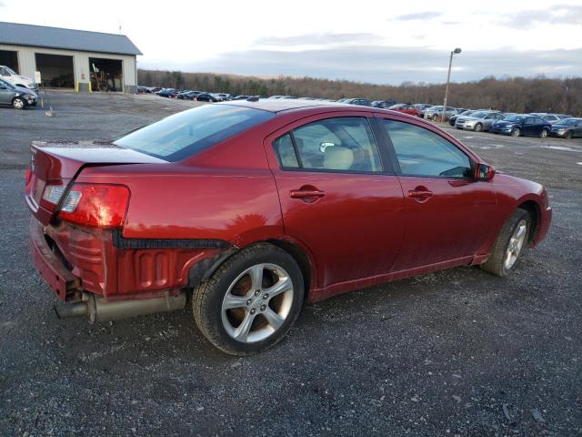 4A3AB56F59E001617 - 2009 MITSUBISHI GALANT ES MAROON photo 3