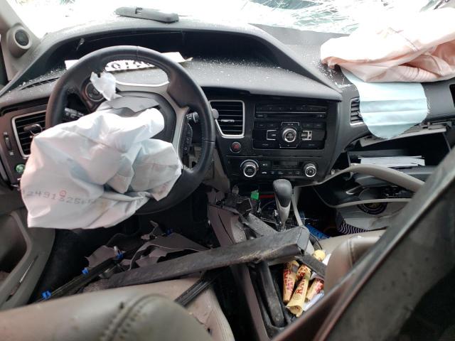 19XFB2F96DE285029 - 2013 HONDA CIVIC EXL ნაცრისფერი ფოტო 8