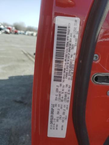 3D73Y4CL6BG554912 - 2011 DODGE RAM 3500 RED photo 12