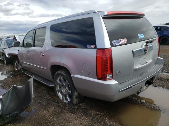 1GYS4HEF1ER191286 - 2014 CADILLAC ESCALADE ESV LUXURY SILVER photo 2