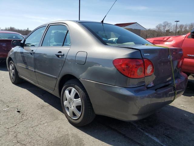 2T1BR32E38C898877 - 2008 TOYOTA COROLLA CE GRAY photo 2