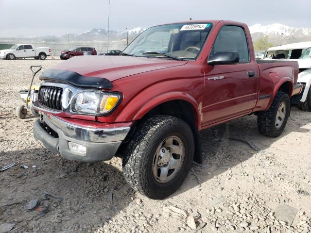 5TENM92N92Z062703 - 2002 TOYOTA TACOMA PRERUNNER RED photo 1