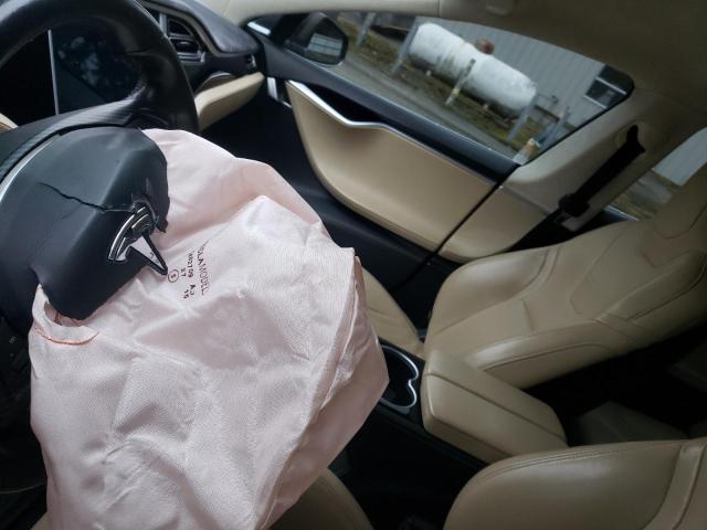 5YJSA1E20FF106397 - 2015 TESLA MODEL S GREEN photo 9