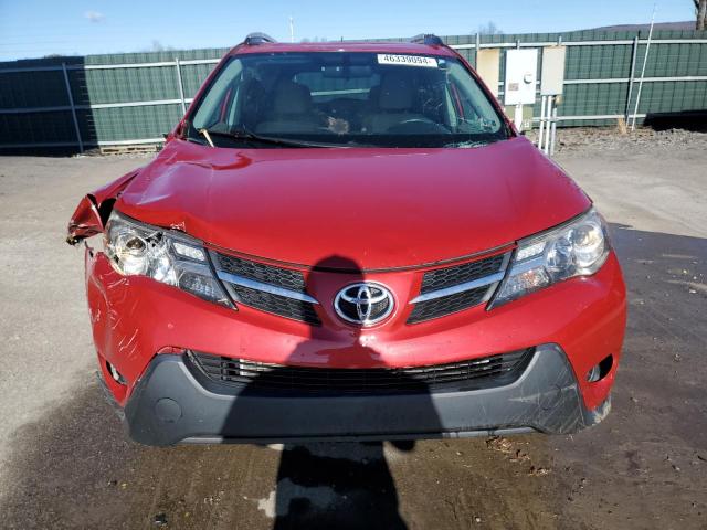 2T3BFREV5DW025588 - 2013 TOYOTA RAV4 LE RED photo 5