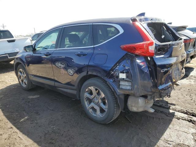 7FARW1H87HE039014 - 2017 HONDA CR-V EXL BLUE photo 2