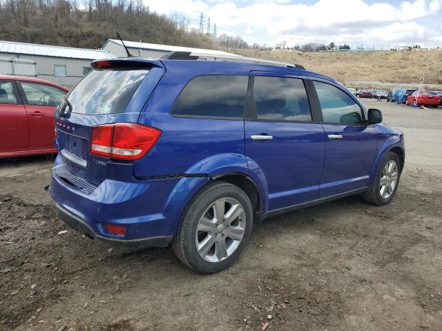 3C4PDCDG9CT282383 - 2012 DODGE JOURNEY CREW BLUE photo 3