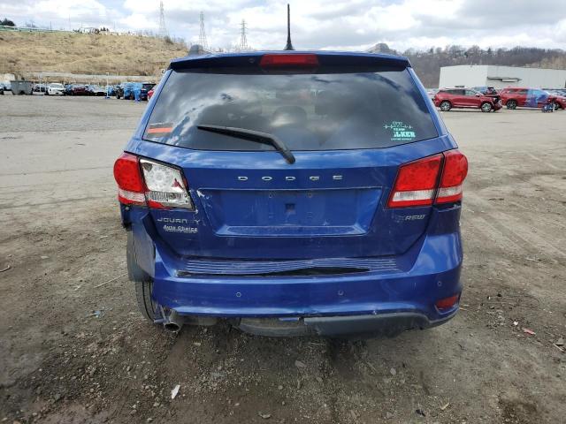 3C4PDCDG9CT282383 - 2012 DODGE JOURNEY CREW BLUE photo 6