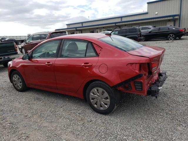 3KPA24AB4KE161693 - 2019 KIA RIO S RED photo 2