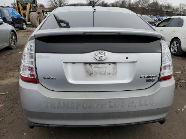 JTDKB20U677555084 - 2007 TOYOTA PRIUS SILVER photo 6